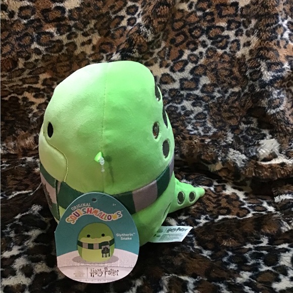 NWT SQUISHMALLOW SLYTHERIN SNAKE HARRY POTTER COLLECTION 8” - Picture 2 of 8